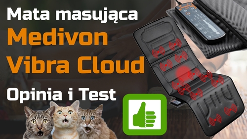Mata masująca wibracyjna Medivon Vibra Cloud – Opinia i Test