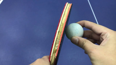 Zmiana rotacji - podkręcenia piłki w tenisie stołowym