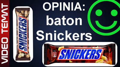 Baton Snickers firmy Mars - Opinia